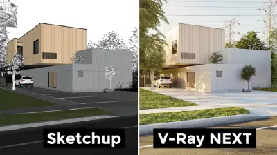 Sketchup+Vray